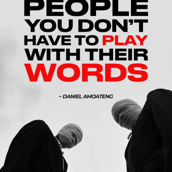 The types of people you don’t have to play with their words